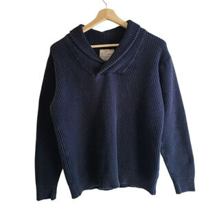 Weatherproof,  Vintage Blue Cotton Sweater